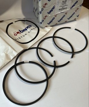 Комплект поршневих кілець 745763М91 Massey Ferguson двигуна Perkins на 4 кільця - [Bepco]
