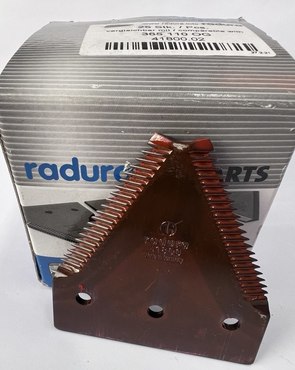 Сегмент ножа жатки 80365110 New Holland, Massey Ferguson - RADURA
