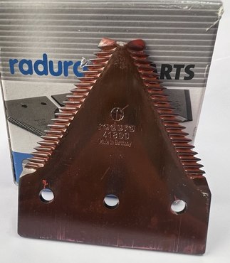 Сегмент ножа жатки 80365110 New Holland, Massey Ferguson - RADURA