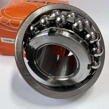 Двухрядный сферический шариковый подшипник с втулкой 1309K+H309 CRAFT - 45x100x25