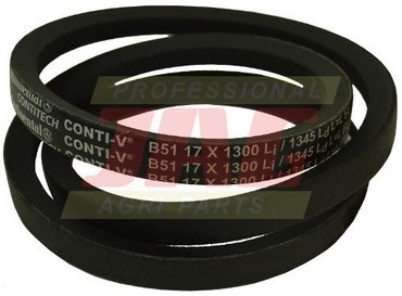 Приводной клиновой ремень B-1340Lw, B051, 1601103 Continental