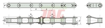 Цепь элеватора 38.4RSDJ2A.41 - Rollon
