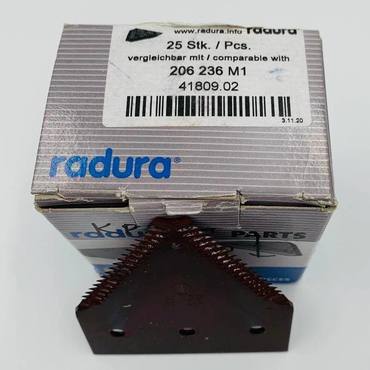 Сегмент ножа жатки 206236M1 Massey Ferguson RASSPE