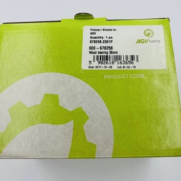 Деревянный подшипник соломотряса 678258 Claas - AGV, d35 mm.
