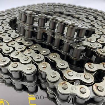 Цепь двухрядная 60-2 приводная 12A-2 Welger AP41 - шаг 19.05мм