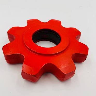 Звездочка наклонной камеры 414842M1 Massey Ferguson, под подшипник z-8, d-42mm