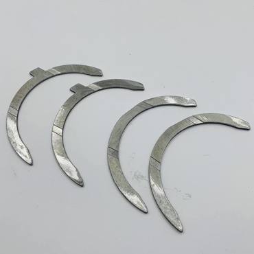 Упорные полукольца U5TW0002, 218292A1 (полумесяц) коленвала двигателя Perkins A4.236, A6.354, A6.372, 1004, 1006, 1104, 1103, 1106