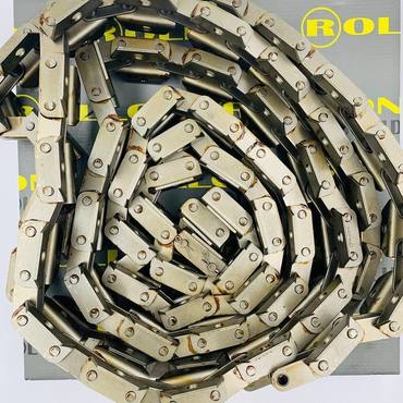 Цепь наклонной камеры 38.4VB2K1JA через 1 звено, Rollon Solid - усиленная
