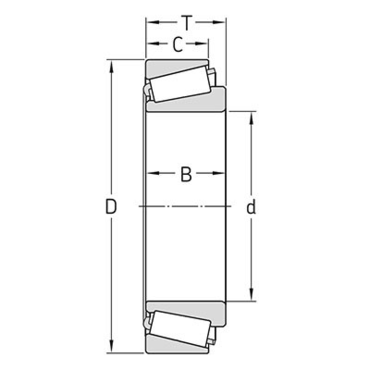 Подшипник 45x75x20 конический роликовый 3001884X1, 4T 32009 - NTN