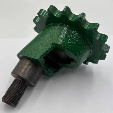 Звездочка привода косы Z11508 с эксцентриком, конусная John Deere z-17, d-33