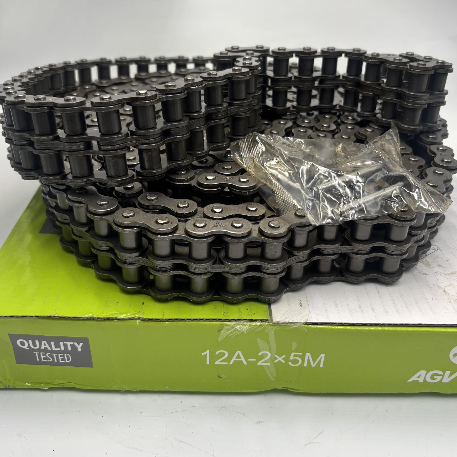 Цепь двухрядная 60-2 приводная 12A-2 Welger AP41 - шаг 19.05мм - AGV