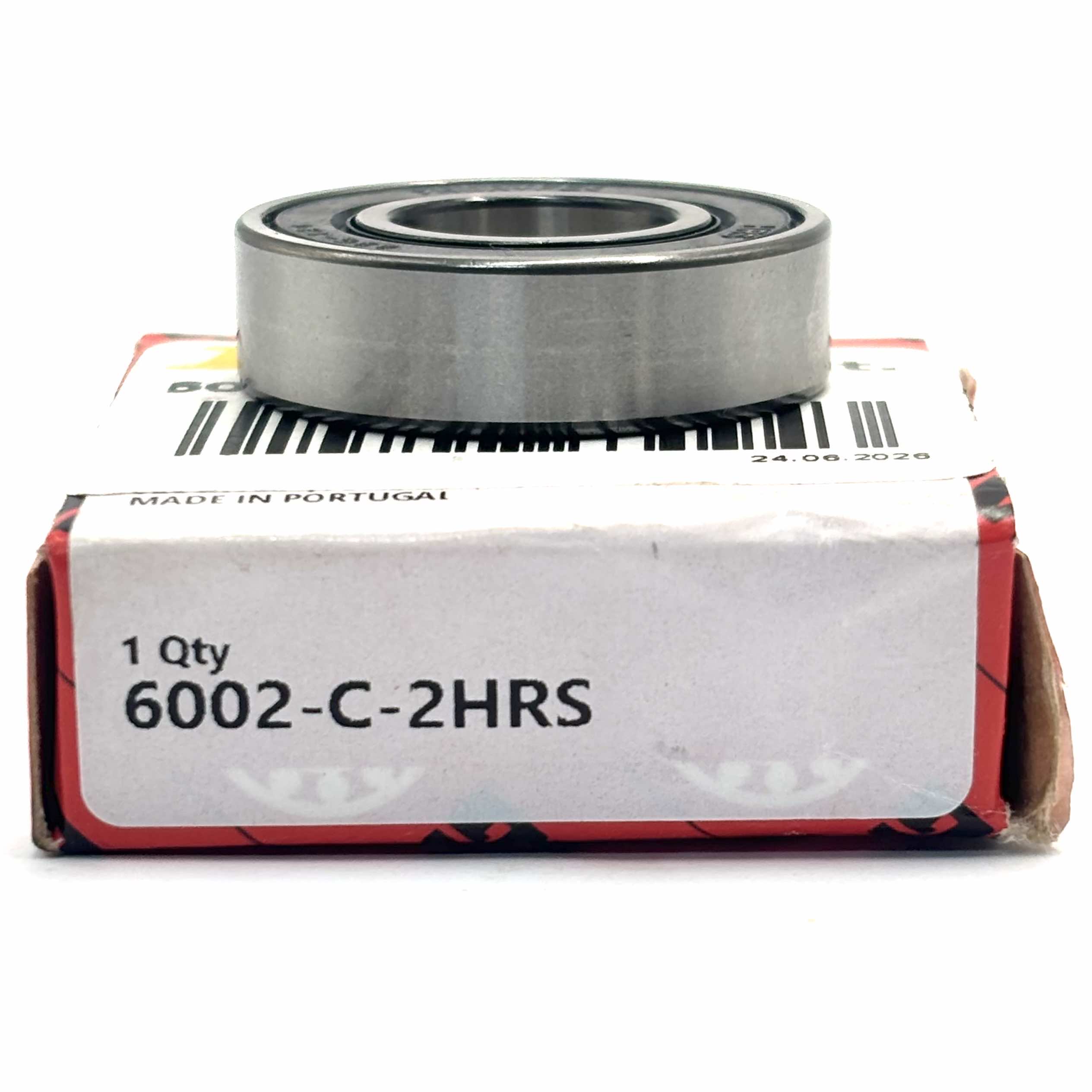Подшипник 15x32x9 шариковый 6002-2RS-C3 - FAG