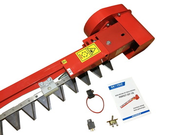 Коса боковая для рапса электрическая 12V - правая