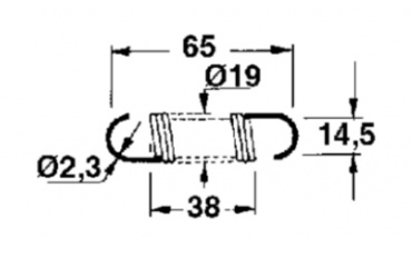 Пружина JD282FE John Deere 214, 224