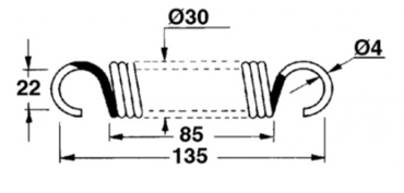 Пружина 61.135, 12T011 John Deere