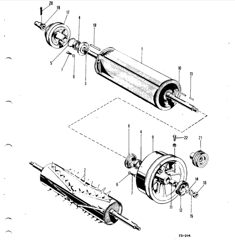 БИТЕР - MASSEY FERGUSON 186, 187, 206