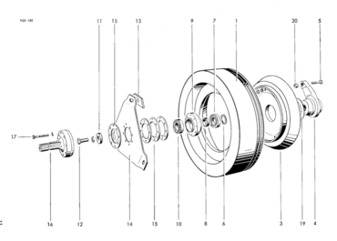 Срезной болт с гайкой пресс-подборщика Welger DC17882, BP14125, E50101, 58.621 – 8.65x57мм